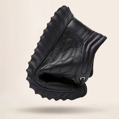 Kamil – Insulated Leather Winter Sneakers