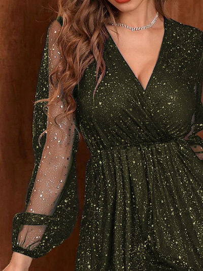 Amelia – Błyszcząca sukienka koktajlowa damska