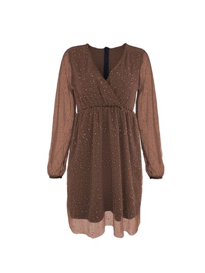 Amelia – Błyszcząca sukienka koktajlowa damska