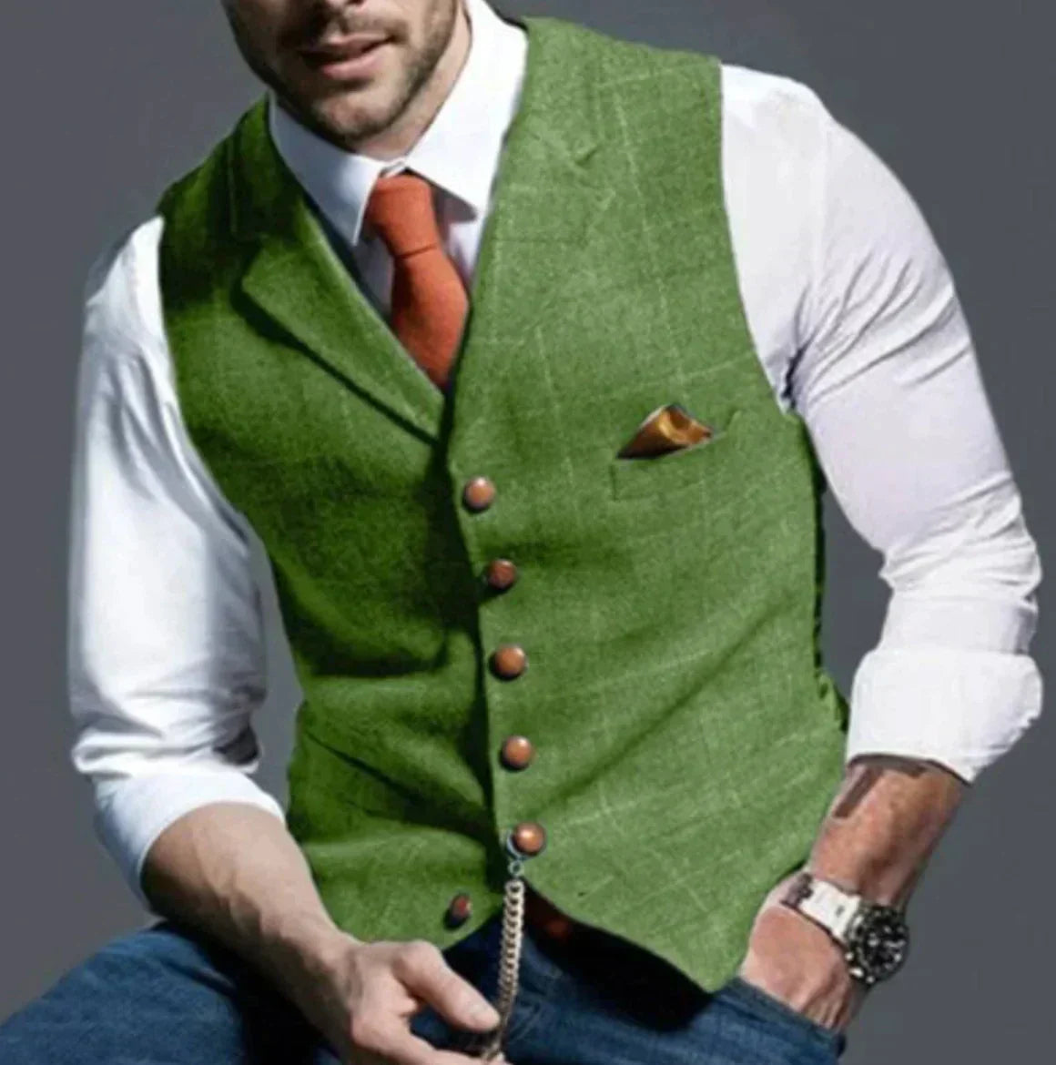 Leon – Heritage Tailored Waistcoat