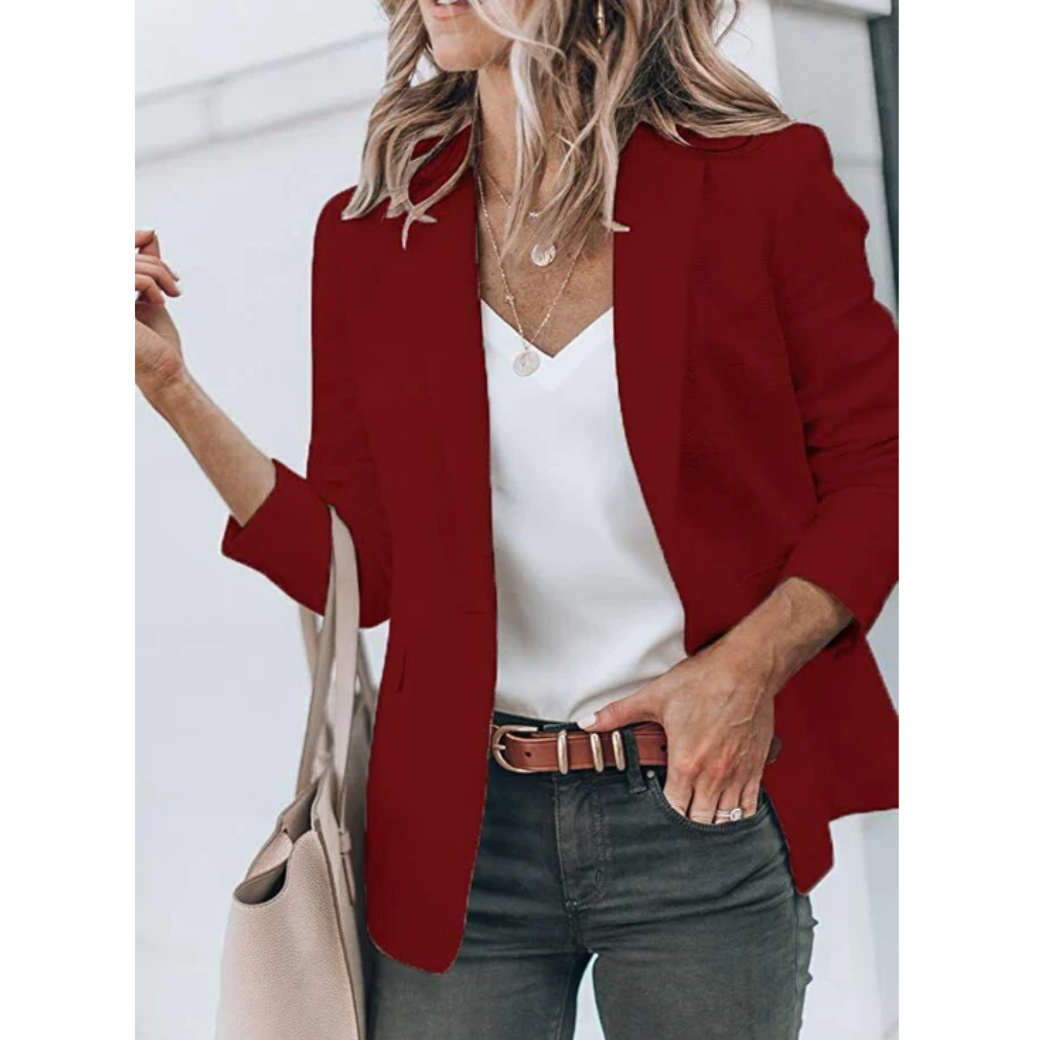 Clara - Marynarka damska elegancka z długim rękawem