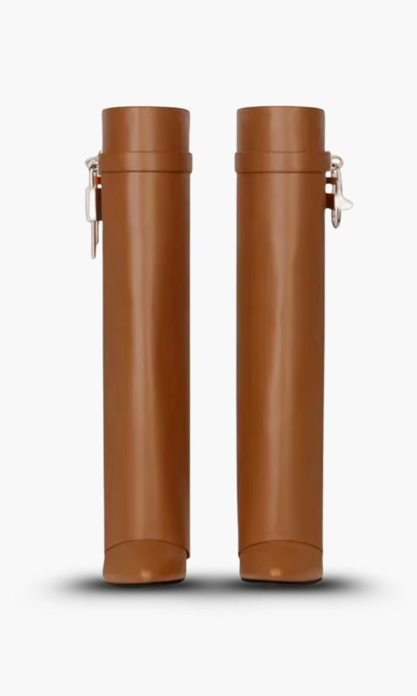 Isabella – Awangardowe Kozaki Geometryczne Damskie