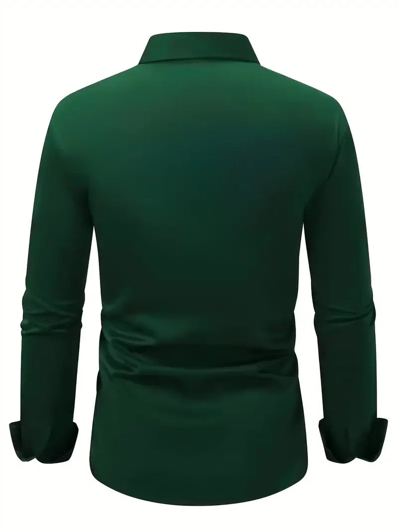 Liam – Tailored Long Sleeve Shirt for Men - Image 10