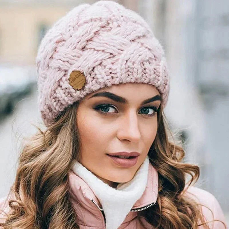 Cecilia – Chunky Knit Beanie for Women