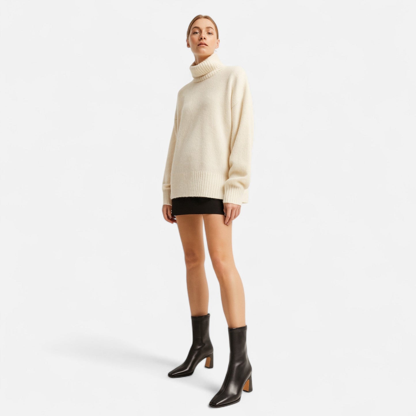 Harriet – Square-Toe Heeled Ankle Boots Womenswear