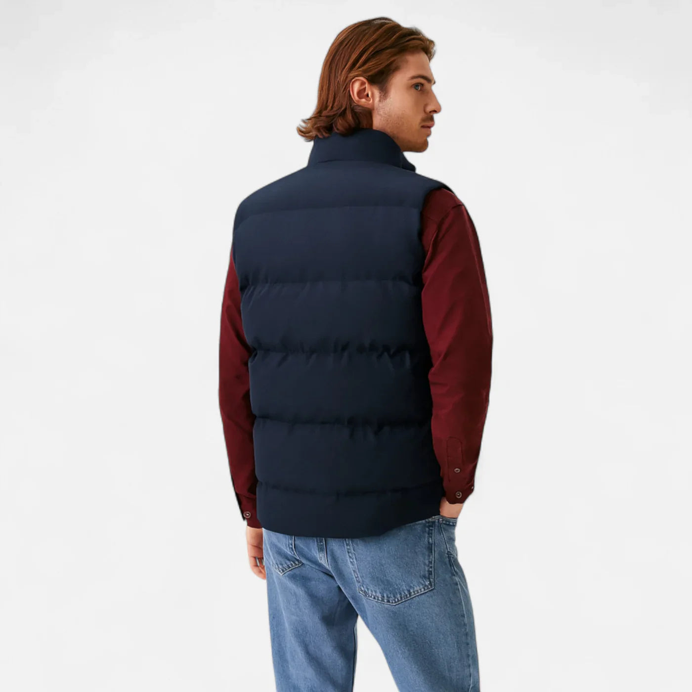 Lucas – Fleece-Lined Puffer Gilet Menswear