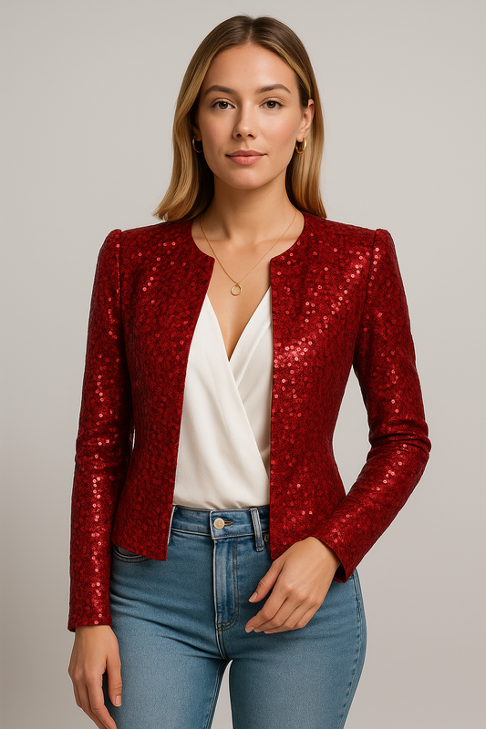 Sofía – Tailored Sequin Women’s Jacket