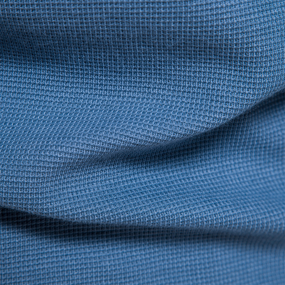 Noah - Koszulka męska longsleeve z guzikam