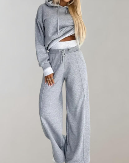 Noa – Relaxed Hooded Two-Piece Lounge Set Womens