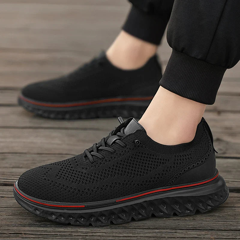 Ethan – Men's Lace-Up Knit Trainers