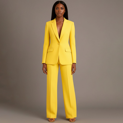 Sophia – Tailored Two-Piece Suit Set for Women