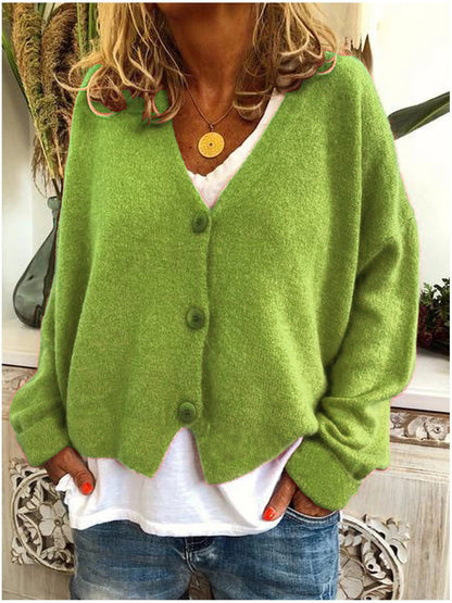 Clara - Kardigan damski dzianinowy oversize elegancki i wygodny