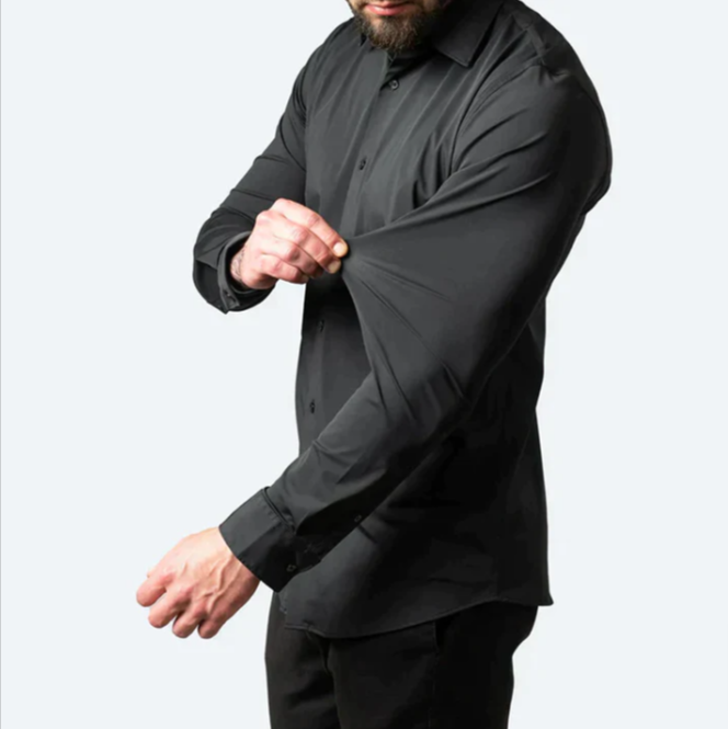 Marek – Koszula męska slim fit z elastycznego materiału
