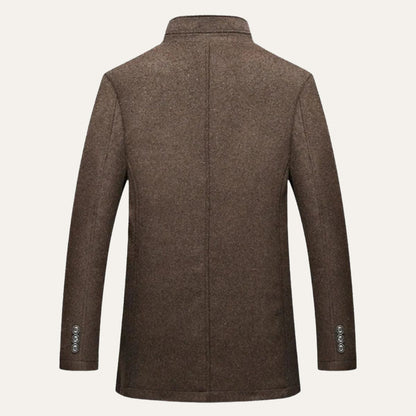 Andrés – Tailored Men’s Wool-Like Coat