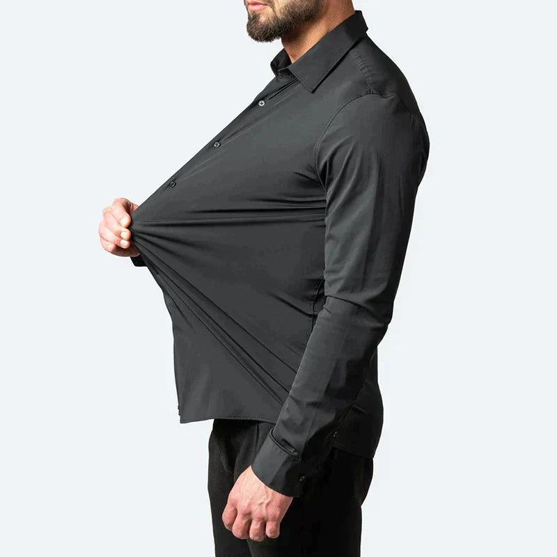 Marek – Koszula męska slim fit z elastycznego materiału