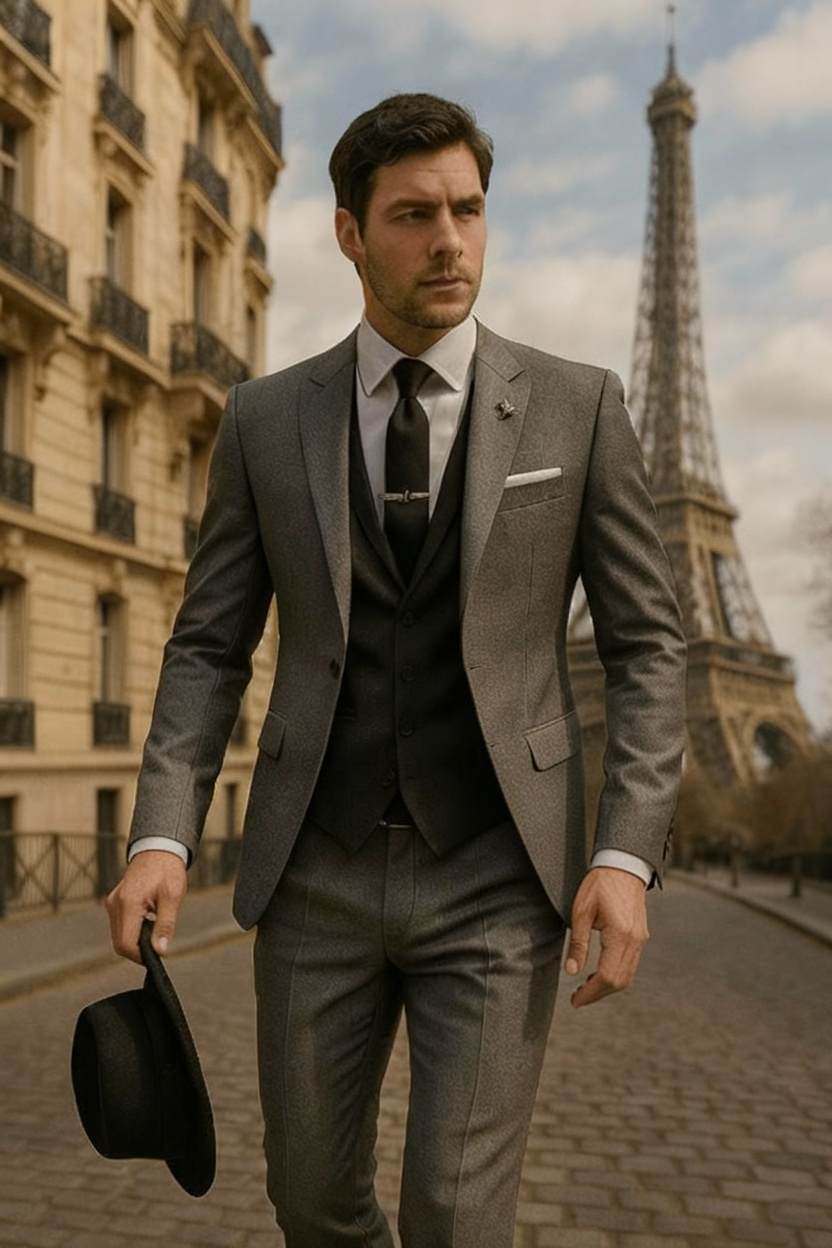 Adrián – Tailored Three-Piece Suit Mens