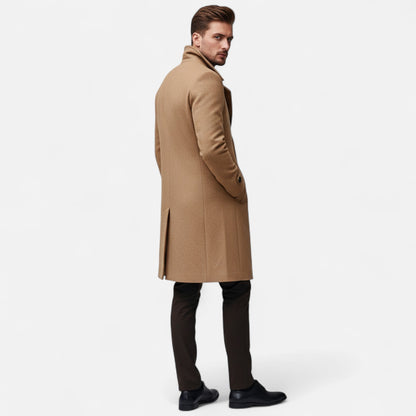 Mateo – Tailored Double-Breasted Men’s Long Coat