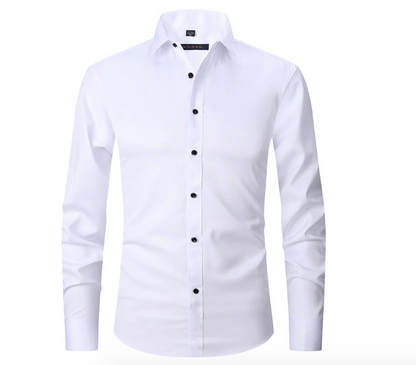 Álvaro – Tailored Stretch Dress Shirt for Men