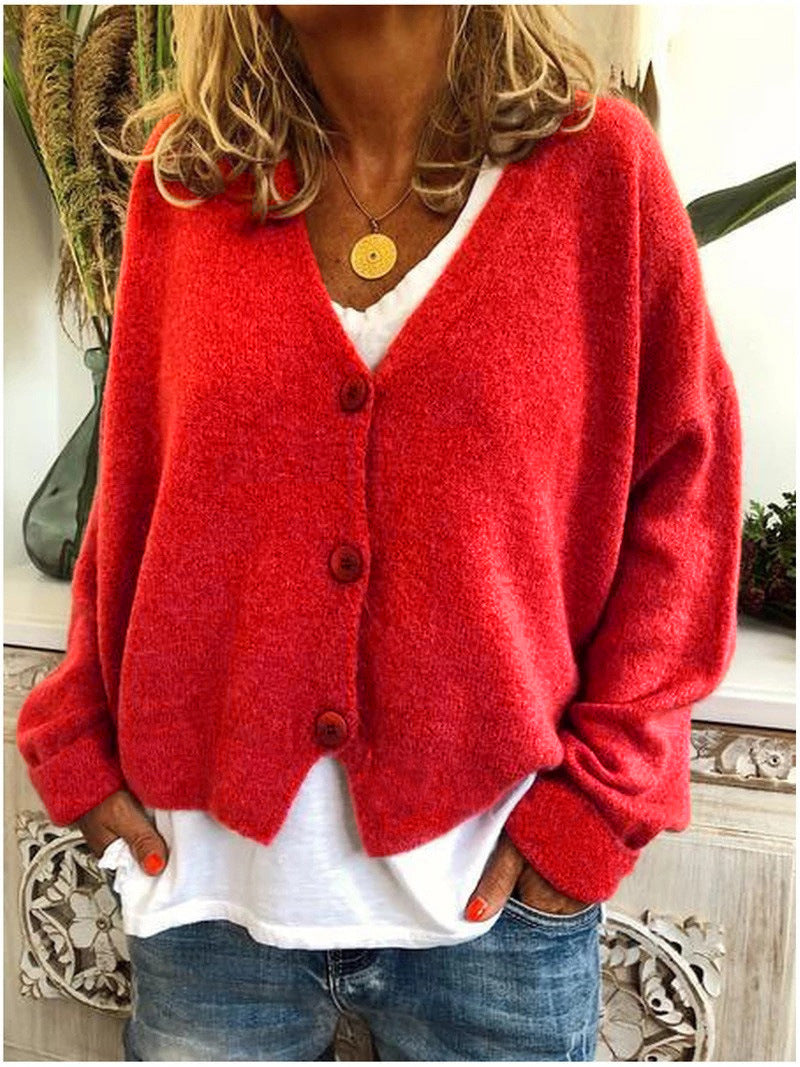 Clara - Kardigan damski dzianinowy oversize elegancki i wygodny