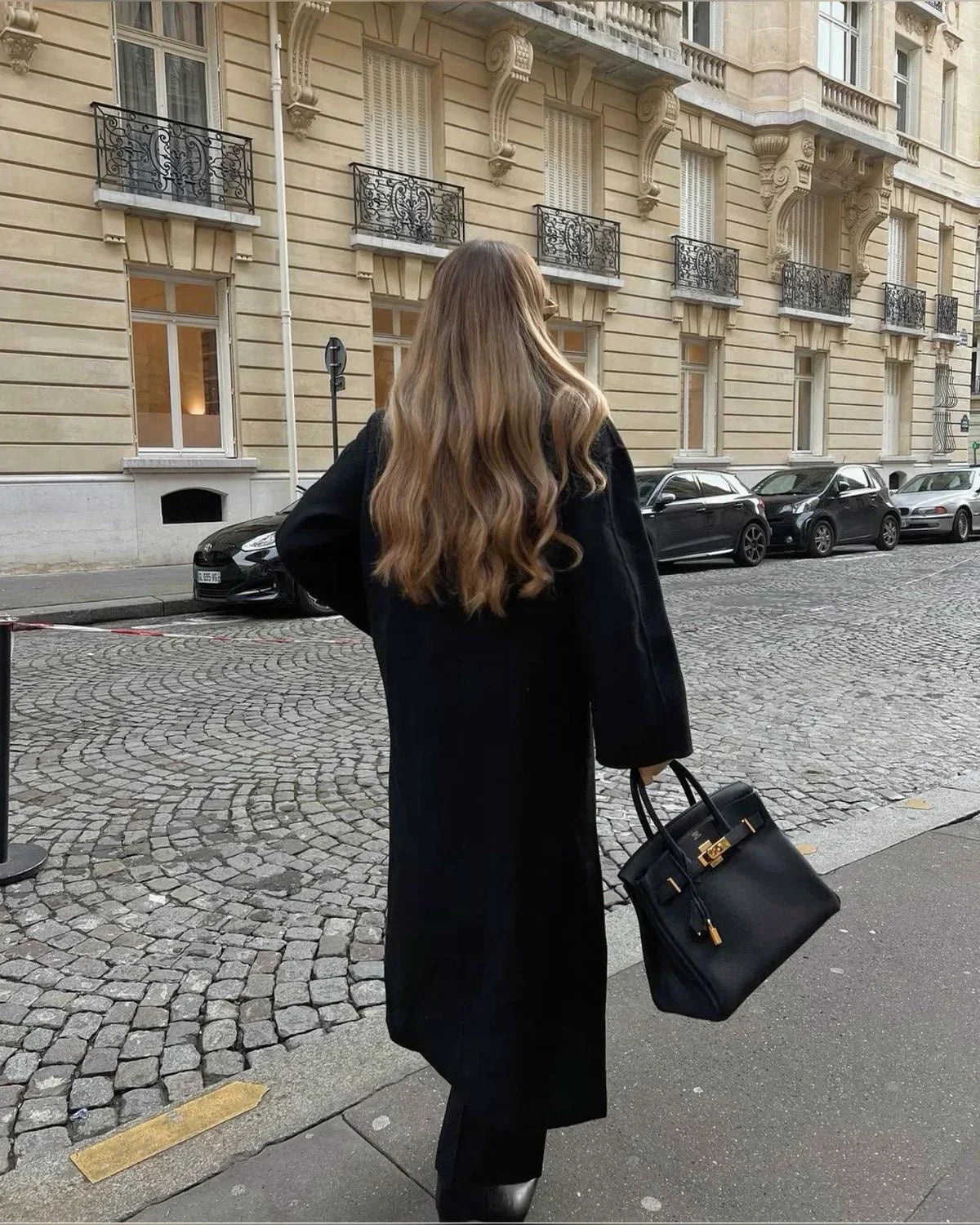 Sylwia – Płaszcz damski zimowy oversize dwurzędowy
