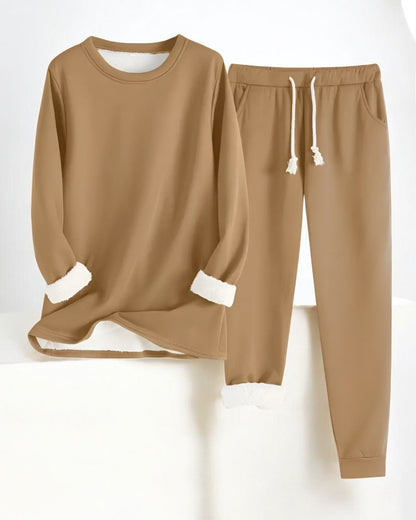 Amelia – Fleece-Lined Lounge Set for Women