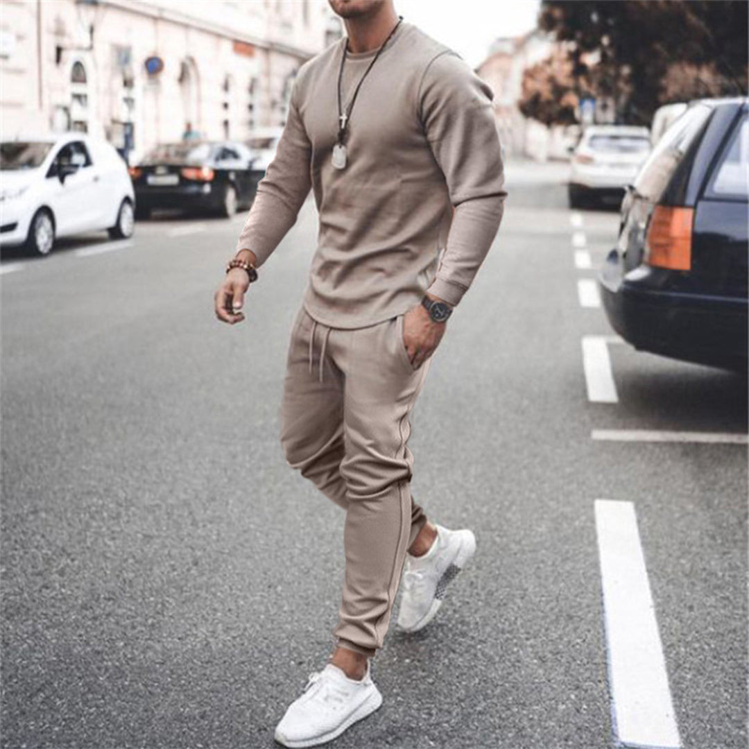 Ethan - Dres męski bawełniany, modny i wygodny komplet