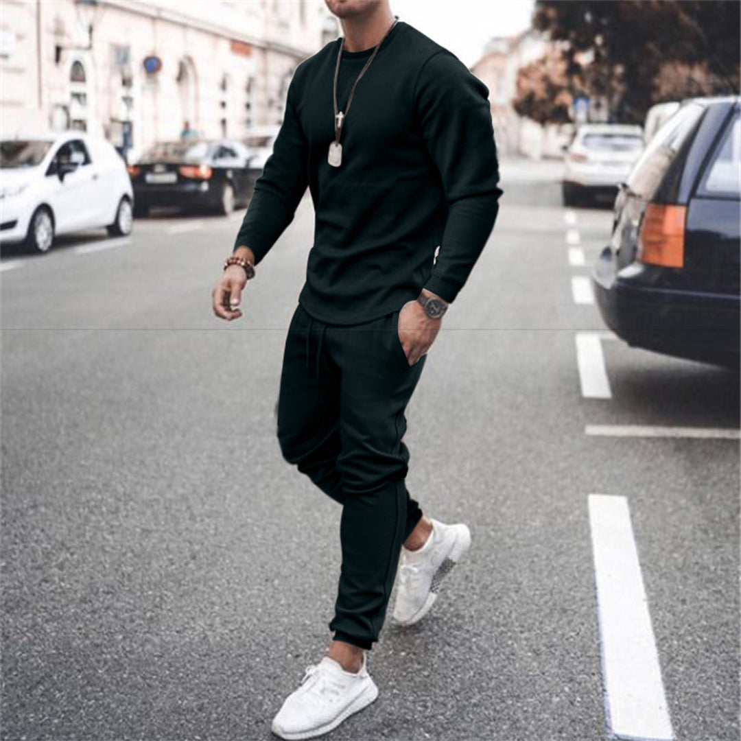 Ethan - Dres męski bawełniany, modny i wygodny komplet