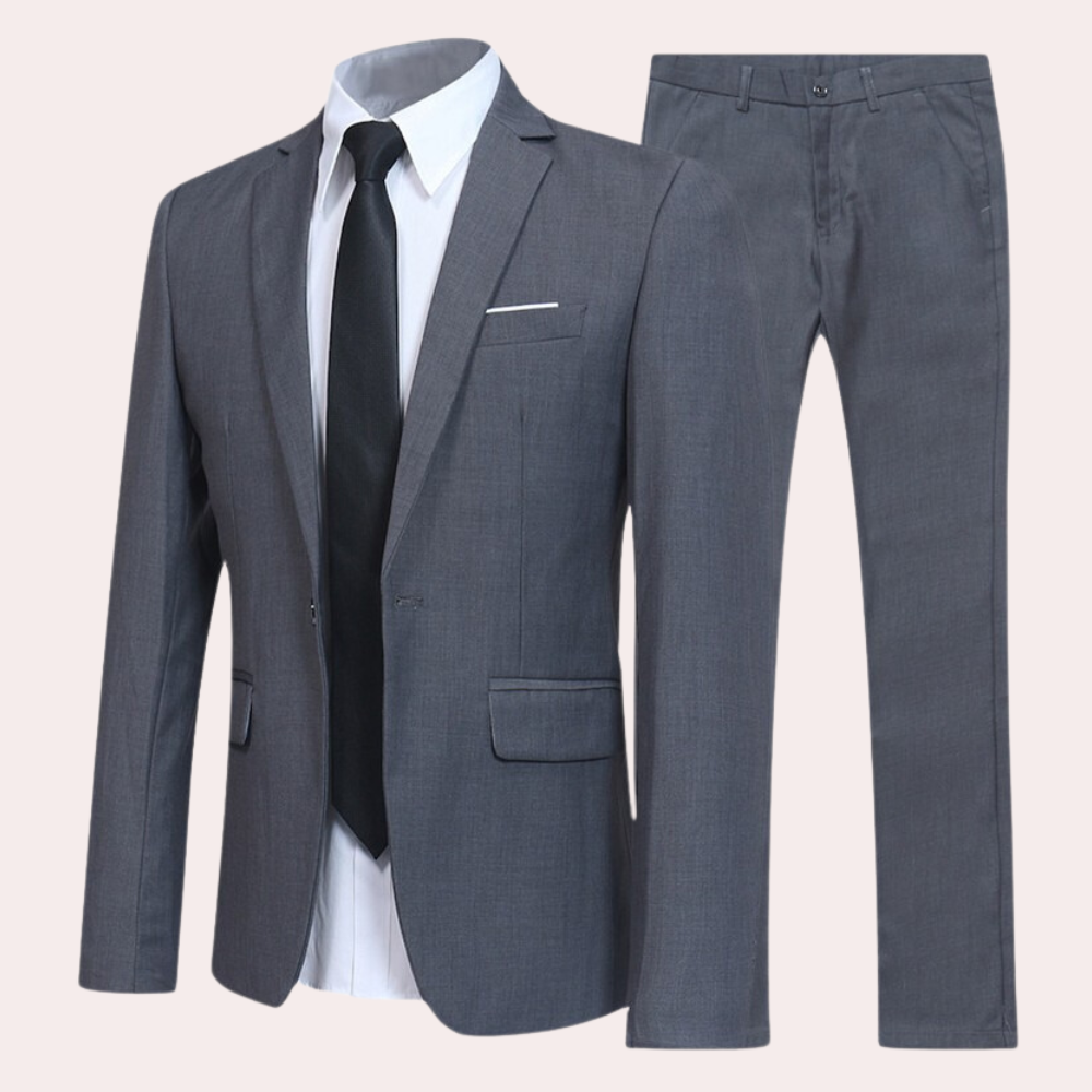 Finn – Men's Formal Two-Piece Suit for Business - Image 2