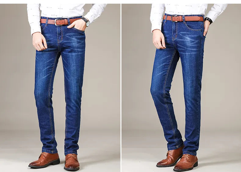 Carlos – Jeansy męskie slim fit elastyczne