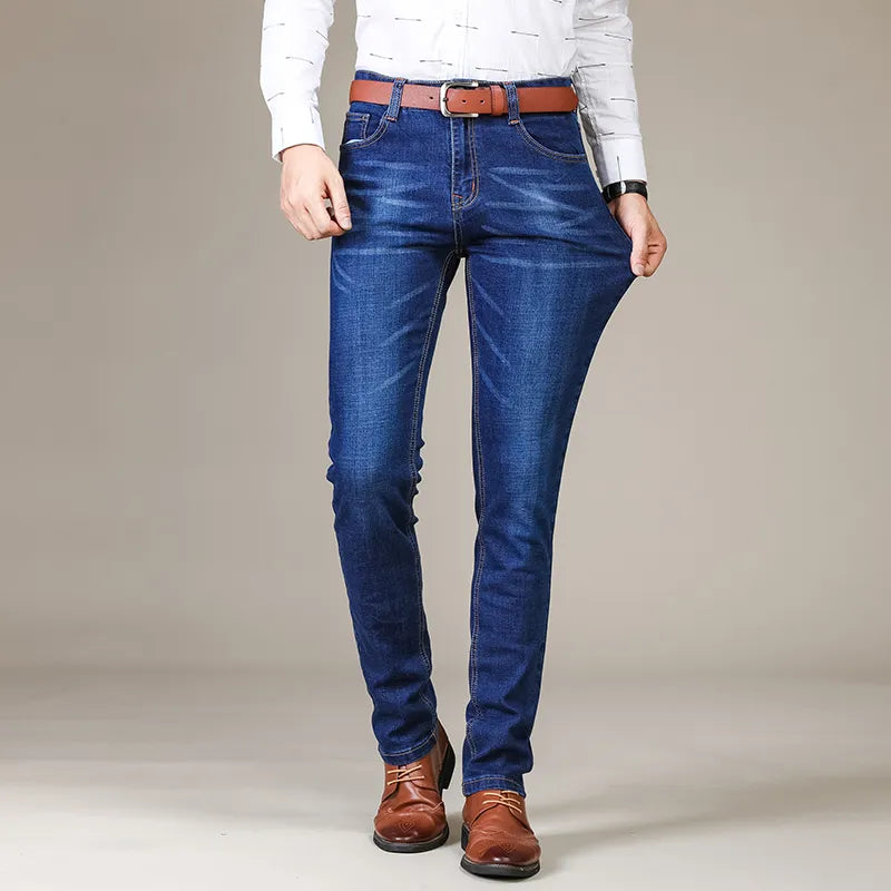 Carlos – Jeansy męskie slim fit elastyczne