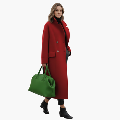 Sophie – Long Wool-Blend Overcoat