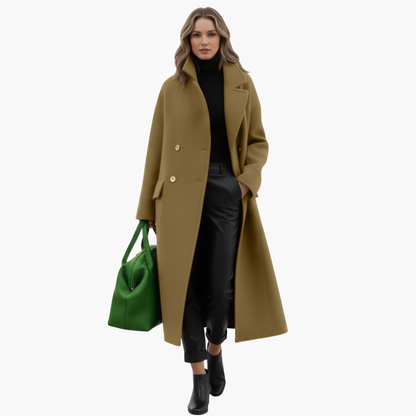 Sophie – Long Wool-Blend Overcoat