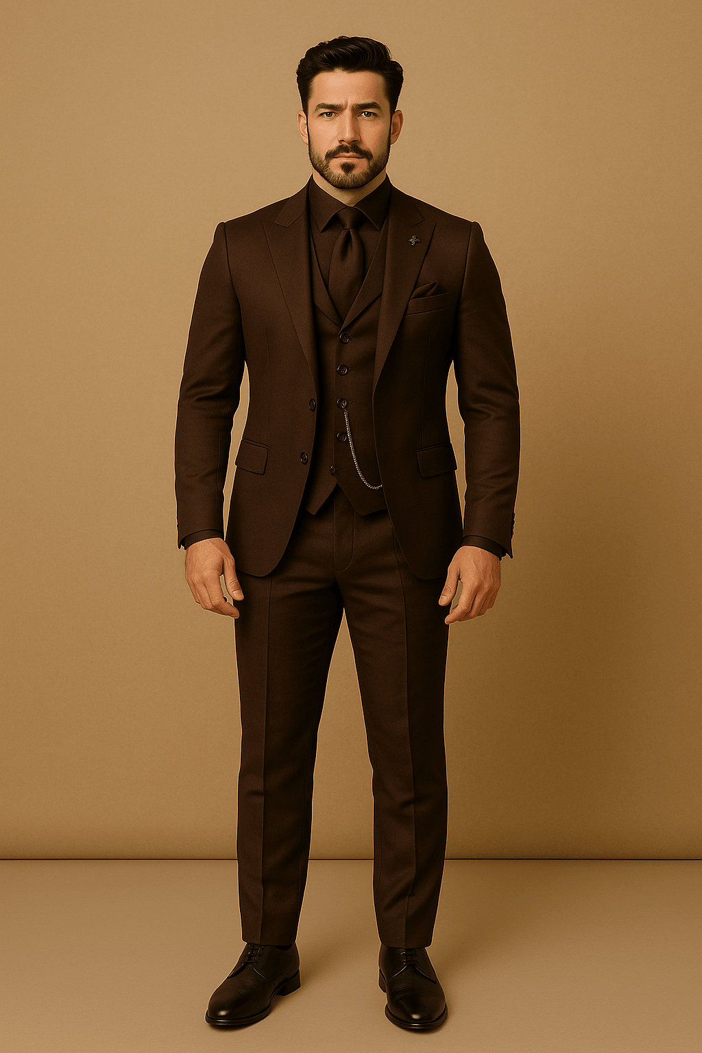 Adrián – Tailored Three-Piece Suit Mens