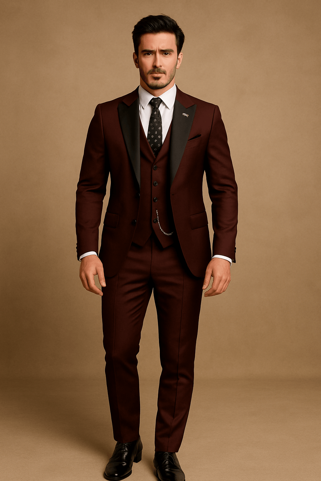 Adrián – Tailored Three-Piece Suit Mens