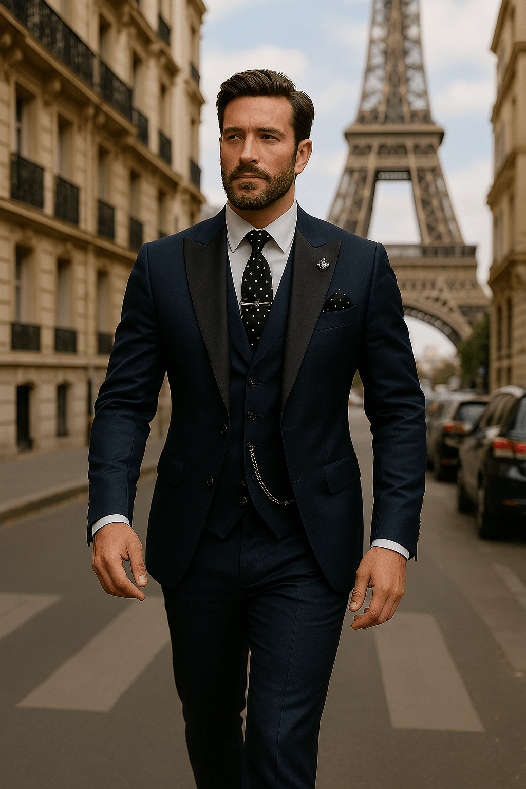Adrián – Tailored Three-Piece Suit Mens