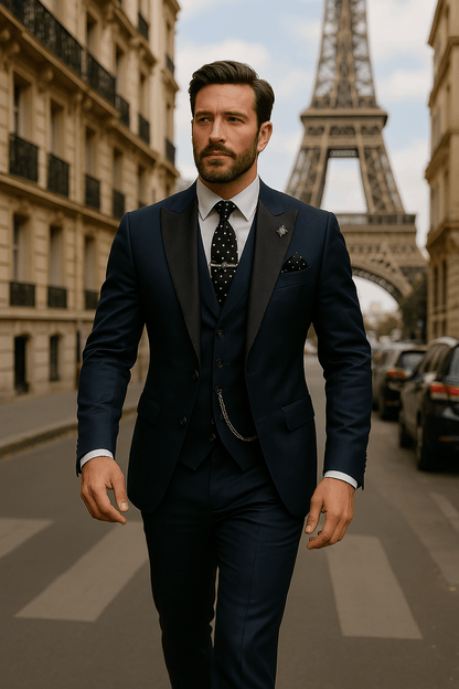 Adrián – Tailored Three-Piece Suit Mens