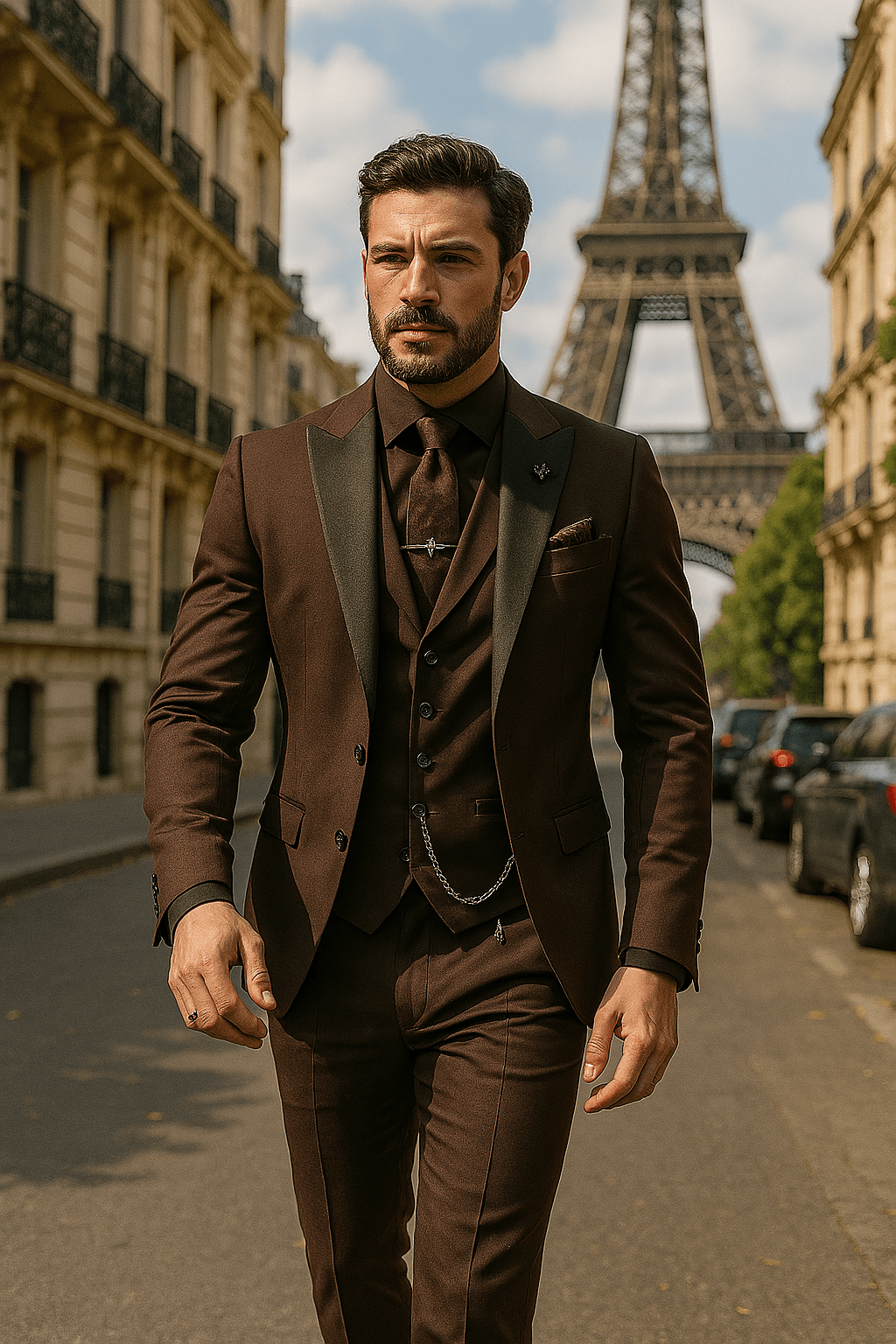 Adrián – Tailored Three-Piece Suit Mens