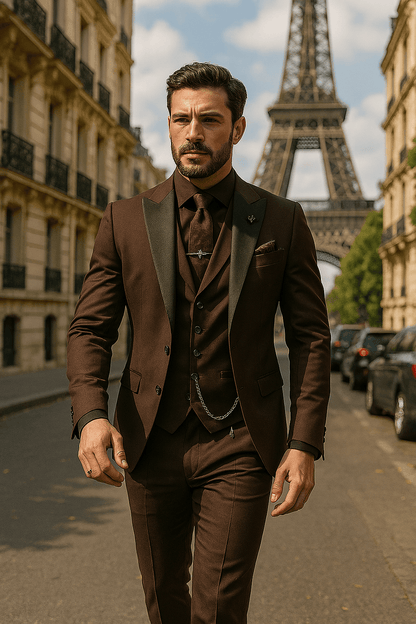 Adrián – Tailored Three-Piece Suit Mens