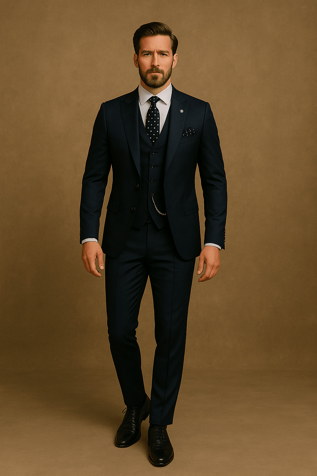 Adrián – Tailored Three-Piece Suit Mens