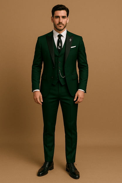 Adrián – Tailored Three-Piece Suit Mens