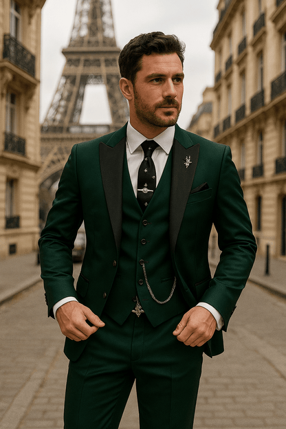 Adrián – Tailored Three-Piece Suit Mens