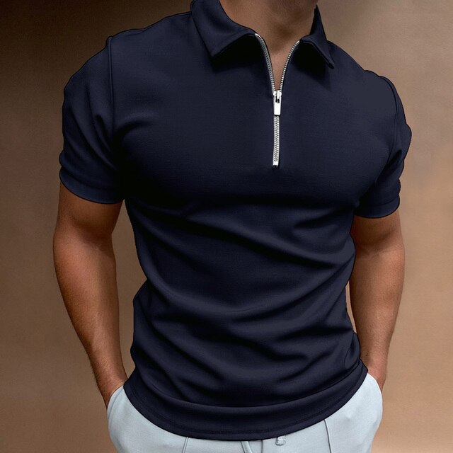 Oliver – Premium Zip Polo Shirt - Image 2