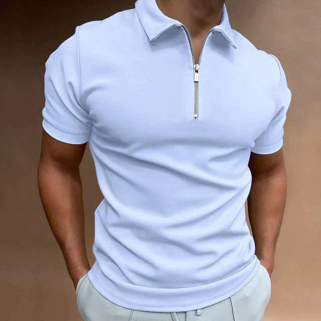 Oliver – Premium Zip Polo Shirt - Image 8