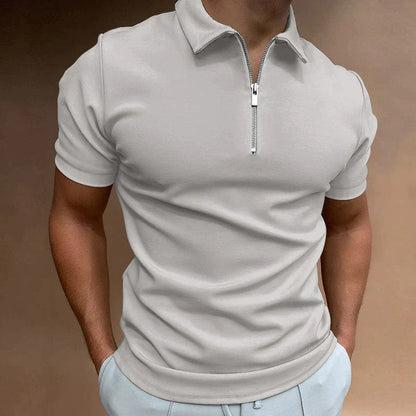 Oliver – Premium Zip Polo Shirt - Image 4