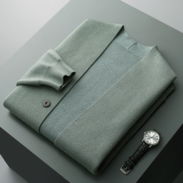 Dominik – Męski Kardigan Dzianinowy o Minimalistycznym Kroju