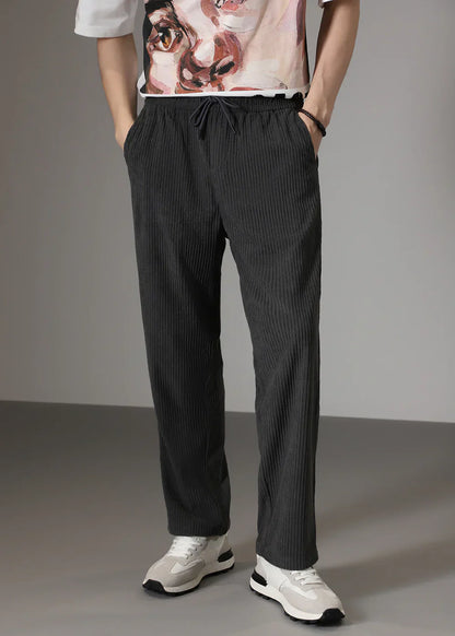 Ryan – Relaxed Ribbed Lounge Trousers for Men