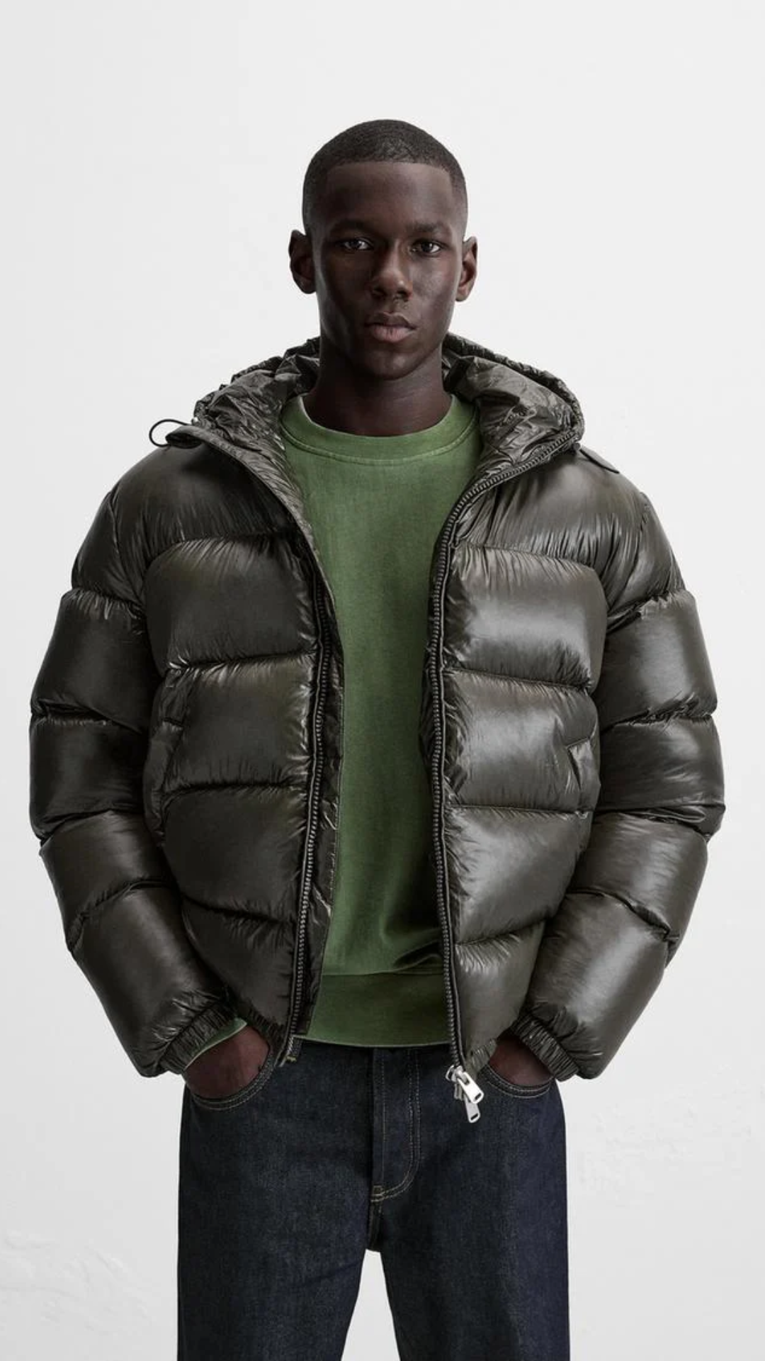 Elian – Structured Puffer Jacket for Men