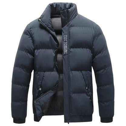Marcus – Quilted Winter Puffer Jacket for Men