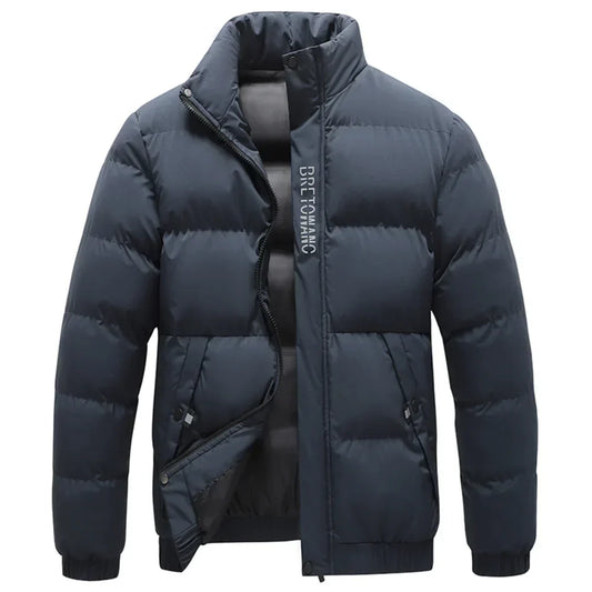 Marcus – Quilted Winter Puffer Jacket for Men