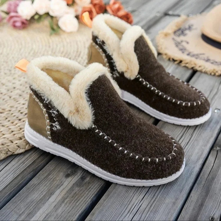 Mira – Ocieplane buty domowe